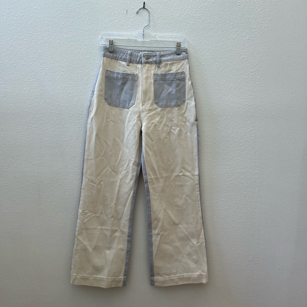 ROLLAS sailor high rise wide leg jeans